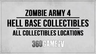 Zombie Army 4 Hell Base Collectibles (Zombie Hands-Comics-Upgrades-Documents-Heroic Action)