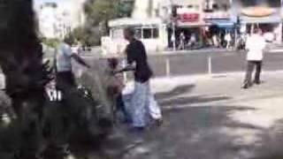 Free Hugs in Tel Aviv