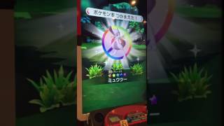 ポケモンガオーレ 2弾 ミュウツー GET いますぐGET キラキラの草から出現 pokemon gaole