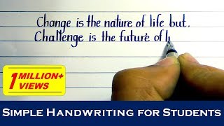 Simple english handwriting | Simple English handwriting styles | English Handwriting #10