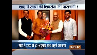 BJP chief Amit Shah meets Shiv Sena supremo Uddhav Thackeray in run up to 2019 LS polls
