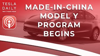 Made-In-China Model Y Program Begins, Model 3 China Delivery Event, State EV Credits (01.06.20)
