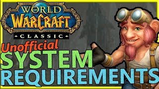WoW Classic: Benchmarks, unofficial system requirements, and recommended PC builds