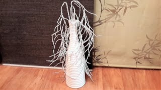 КРАСИВАЯ ВЕТКА ИЗ ФОЛЬГИ СВОИМИ РУКАМИ...BRANCH FROM THE FOLG WITH YOUR HANDS