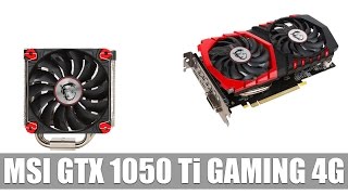 MSI GTX 1050 Ti GAMING 4G Graphics Card & Core Frozr L CPU Cooler