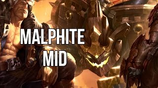 League of Legends - Ironside Malphite Mid - Full Game Commentary