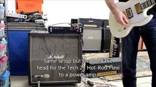 Tech 21 Hot-Rod Plexi pedal comparison #1 with '68 Plexi head.