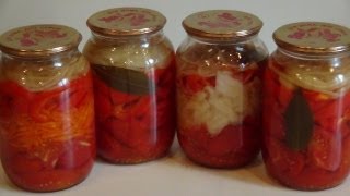 Овощные салаты (заготовки на зиму).