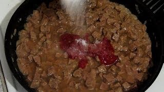 Тушёная говядина - Вкусно и Просто.