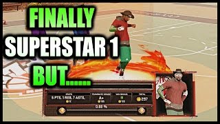 SUPERSTAR 1 FINALLY! But... I'm DISAPPOINTED- NBA 2K17 Rep Rewards