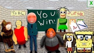 A NAMORADA DO BALDI! Bob Esponja no Baldina's Basis