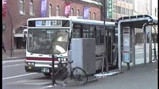 北海道中央バス　路線バス新色登場の頃