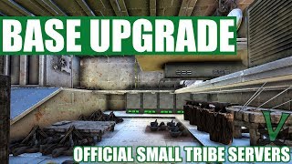PVP BASE UPGRADE 2x2 TO 4x4 | Ark Official PVP Small Tribe Servers | EP2