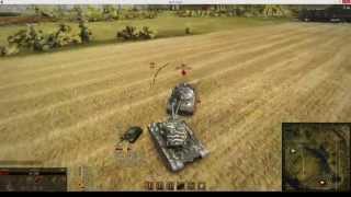Т110Е5 против ИС 7