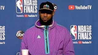 LeBron James Postgame Interview - Game 3 | Warriors vs Cavaliers | June 6, 2018 | 2018 NBA Finals