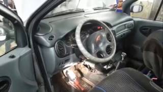 Замена радиатора печки Рено Сценик