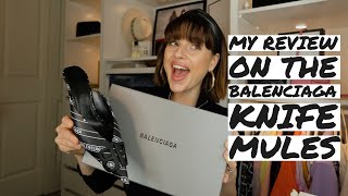 My Review On The Balenciaga Knife Mules