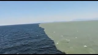 Два моря которые не смешиваются / Two seas meet but don't mix
