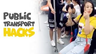 Amazing Public Transport Hacks | How to Always Get a Seat ?