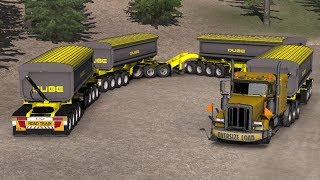 [1.32] American Truck Simulator | Howard Porter Quad Side Tippers | Mods