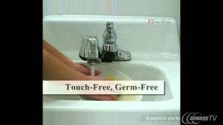 iTouchless EZ Faucet Touch-Free Automatic Sensor Faucet Adaptor - Product Tour