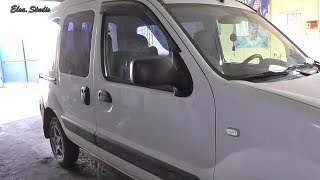 Замена шарнирной рулевой тяги и наконечника Renault Kangoo