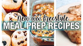 WW FREESTYLE MEAL PREP || New Recipes! Taco Bubble Up & Pancake Muffins || MEAL PREP MONDAY