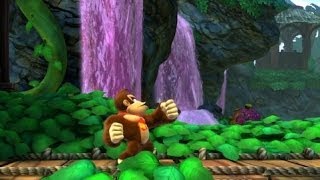 Donkey Kong Country Tropical Freeze 100% Walkthrough - World 5-4 & 5-B (KONG, Puzzle Pieces)