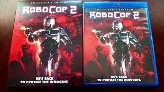 Robocop 2 - Scream Factory Collector's Edition Blu Ray & Poster Unboxing