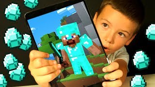 #4 ИЩЕМ АЛМАЗЫ ? НОВЫЙ ДОМ Майнкрафт Кока ВЫЖИВАНИЕ с Родителями НУБик Minecraft PE Нуб с ВЕБКОЙ