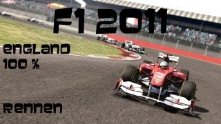 Let's Play Formel 1 2011(F1 2011) #083 Großer Preis(Grand Prix) von England/Rennen