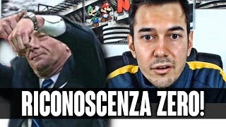 NEL CALCIO NON ESISTE LA RICONOSCENZA