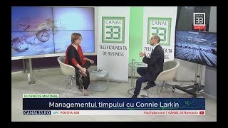 Managementul timpului - cu Connie Larkin