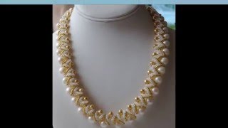 Изумительные украшения из бисера и камней
