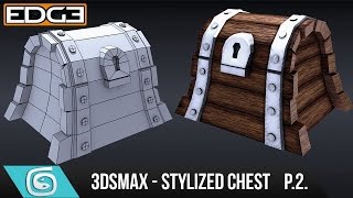 3Ds Max Tutorial for Beginners - How to create a Stylized Chest - Modelling [Part 2]