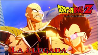 DRAGON BALL Z KAKAROT  EN ESPAÑOL LATINO MODO HISTORIA PARTE 3 LA LLEGADA