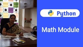 Python Tutorial For Beginners - 14 | Math Module, Math Functions in Python