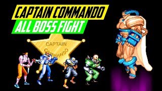 Captain Commando (Switch) - All Boss Fight