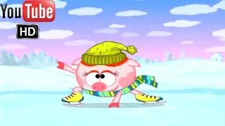 Смешарики Фигурное катание с Нюшей