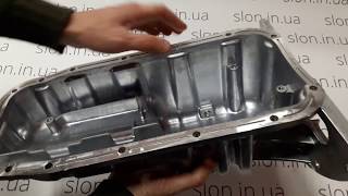 LANOS Поддон алюминевый LANOS/NEXIA , Авео 1,4 Лачетти grog Корея 96481581