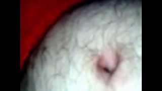 Belly Button Torture 2 (insert and removing needle from belly button )