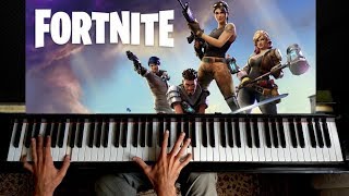 Fortnite Menu Music | Piano Tutorial with Sheet