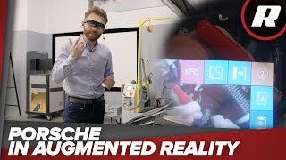 Fixing a car in cyberspace with Porsche's Augmented Reality