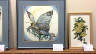 Вышивка крестом, крестиком Выставка Рига 2015 / DINA stitch