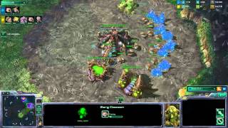 Destiny teaching BraziLSC [Lesson 1 - Game 3] - Starcraft 2 Lesson