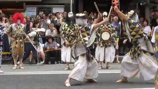 平成２８年度祇園祭山鉾巡行 綾傘鉾棒振り踊り