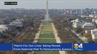 'March For Our Lives' Rally Being Moved To New Location In D.C.