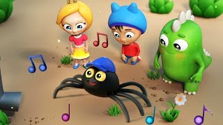 Музыкальные мультики для малышей Сина и Ло - Паучок - Детские песни