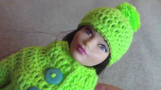 Czapka dla Barbie - Szydełko