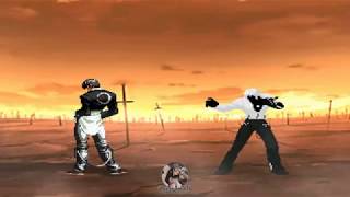 KOF MUGEN Team Quaser vs Kirigami Yasakani Team